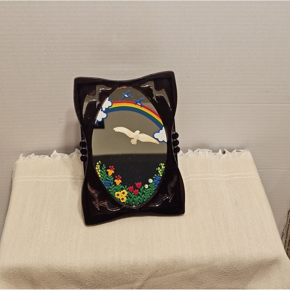 Vintage Yap's Mirrored Music Box 1978 Somewhere Over The Rainbow